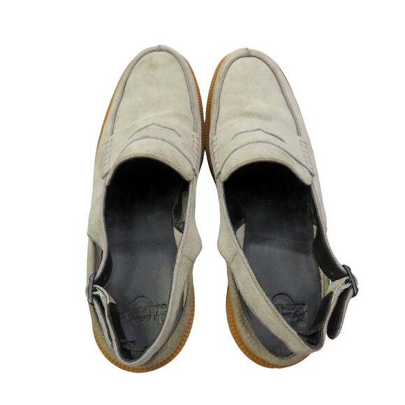 Dr. Martens Romana Morana Slingback Penny Sandal Size 8 Mid Gray Taupe - Picture 10 of 13